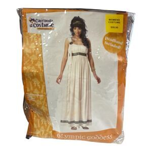 Women’s Halloween Olympic Goddess Costume Size XL Dress Up Cos Play